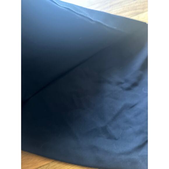 Gianni Bini Black Wrap Skirt – High-Rise, Zipper Closure, Chic Front Wrap - Picture 2 of 7